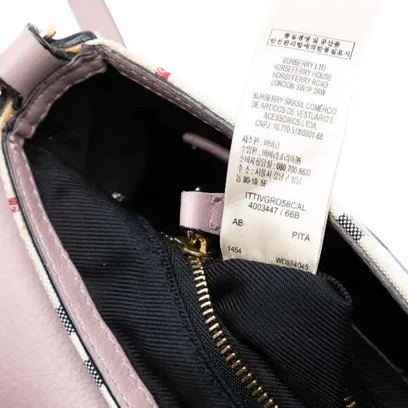 Burberry Dickens Crossbody Bag Leather #246296B51B - Picture 6 of 7